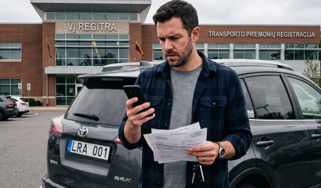 Ką daryti nusipirkus areštuotą automobilį? Reali patirtis ir visi sprendimo būdai