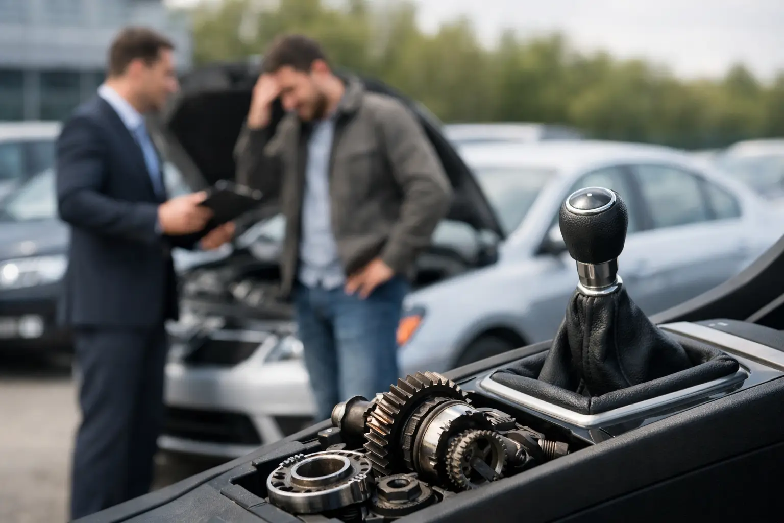 Automobilio su pavarų dėžės gedimu pardavimas