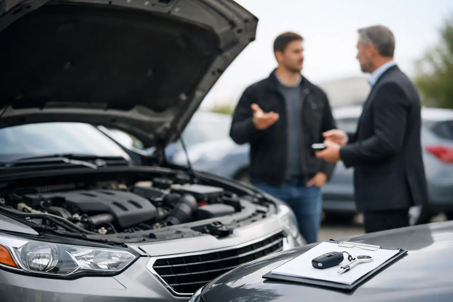 Automobilio su variklio gedimu pardavimas