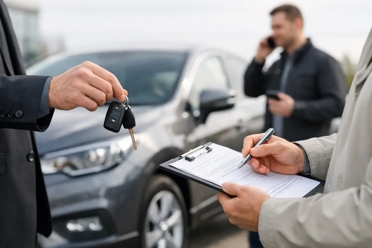 Ar supirkėjas perka lizingo automobilį greitai?