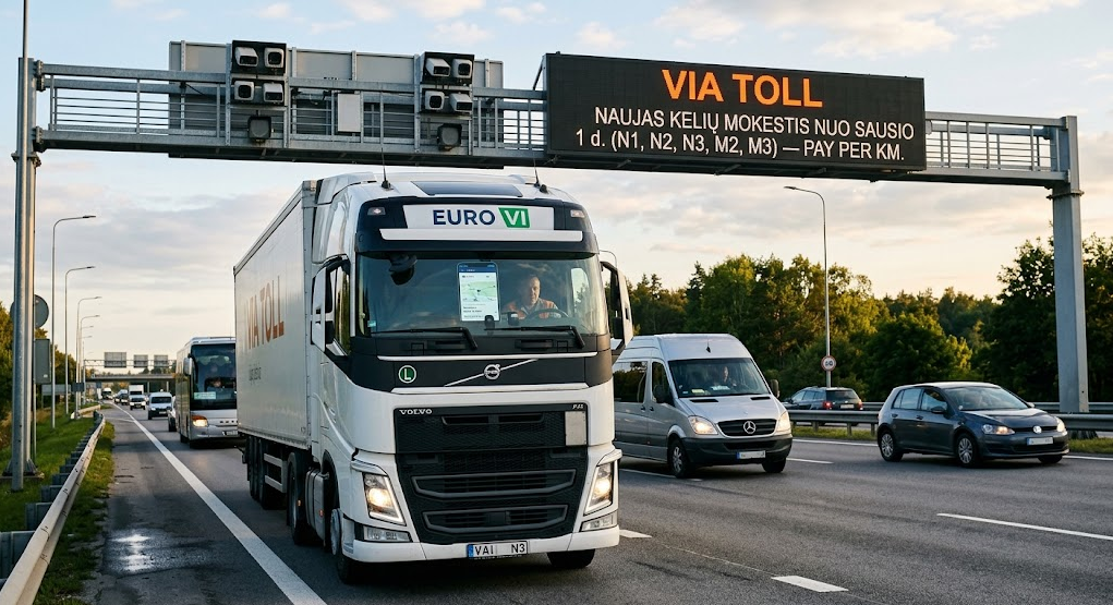 Kelių mokestis nuo sausio 1. kas mokės daugiau? Viskas apie „Via Toll"