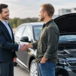 Užlieto automobilio pardavimas be papildomų rūpesčių