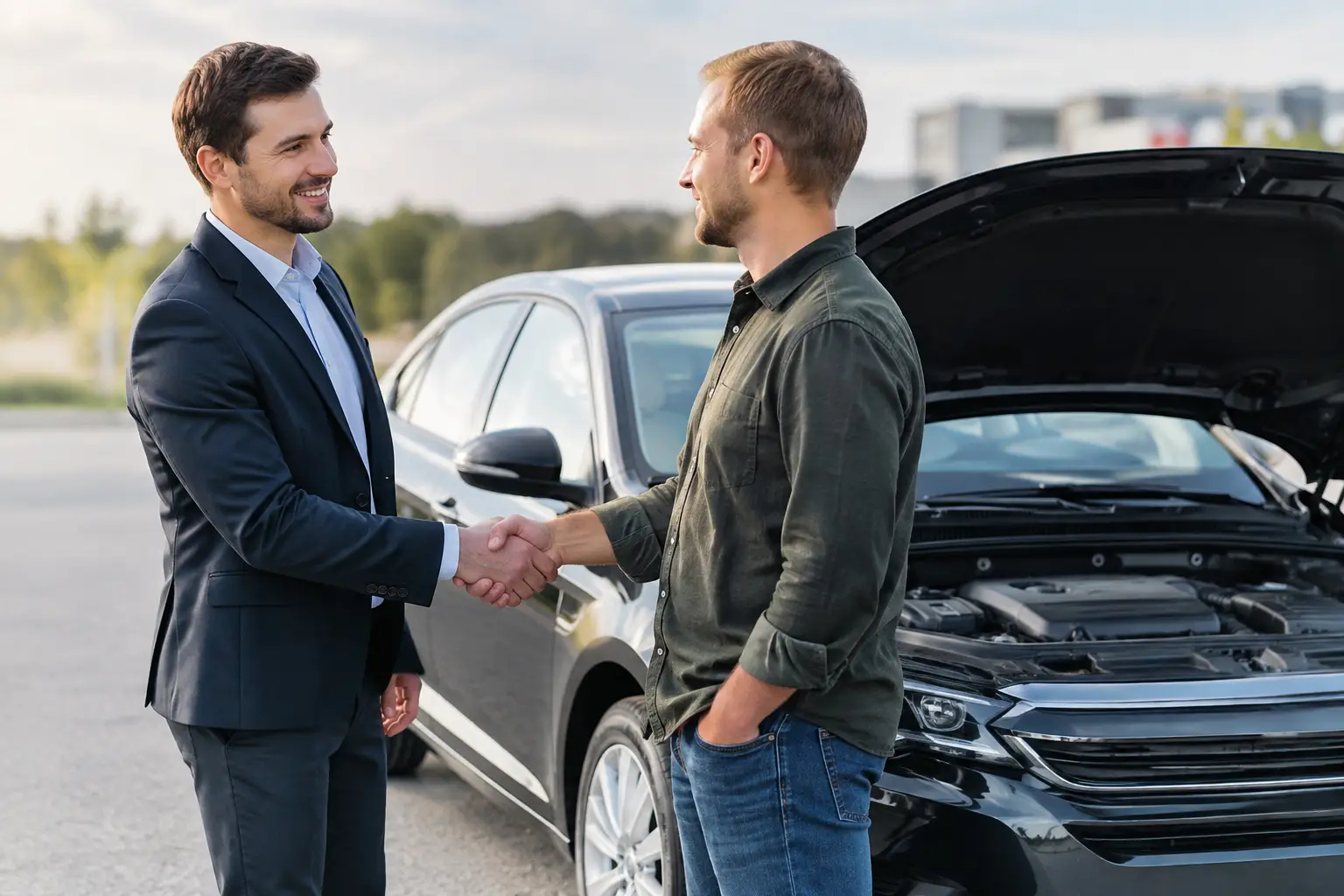 Užlieto automobilio pardavimas be papildomų rūpesčių